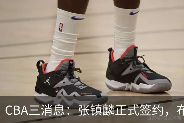 CBA三消息：张镇麟正式签约，布朗和广厦有矛盾，中国男篮增劲敌